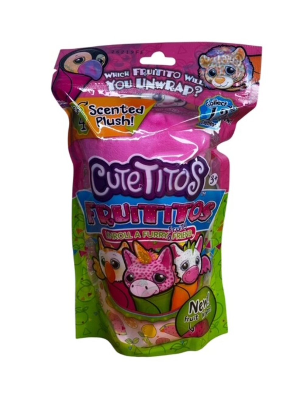 Cutetitos Fruittitos Series 4 Scented Plush Mystery Blind Bag Fruit Wraps New